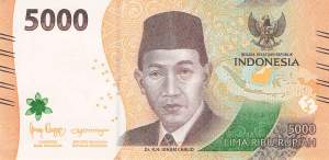 Indonesien 5000 Rupiah 2023 p164